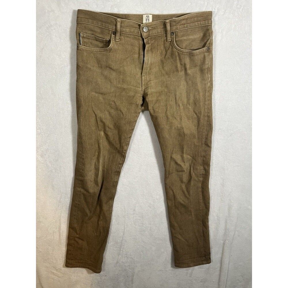 KATO By Hiroshi Kato The Pen Slim Copper Raw Mens 32x29 Selvedge Jeans Cut 18729